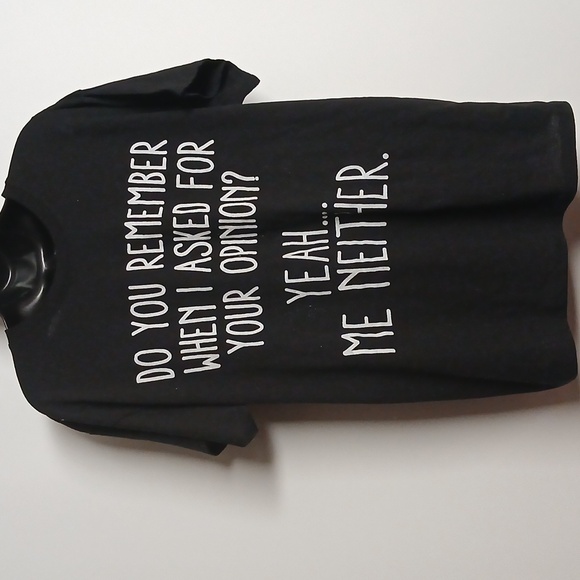 Unisex Black NWOT Graphics T Shirt Size Large - Picture 2 of 8